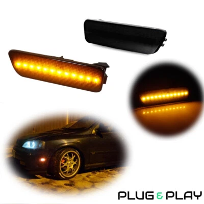 2X For VW MK4 Golf GTI R32 Jetta Front Bumper Amber LED Side Marker Lights Lamps - Image 1 of 4