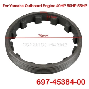 Lock Ring Nut Outboard For Yamaha Outboard Engine 40HP 50HP 55HP 697-45384-00 - Picture 1 of 1