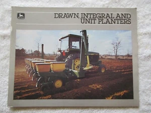 Brochure originale John Deere 1985 per fioriere intragrali disegnate a colori! - Foto 1 di 6