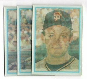 ROBBY ROB THOMPSON SAN FRANCISCO GIANTS 1986 SPORTSFLICS 3X ROOKIE RC LOT - Picture 1 of 1