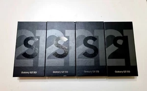 SAMSUNG GALAXY S21 5G- EMPTY BOX - FREE DELIVERY - Afbeelding 1 van 3