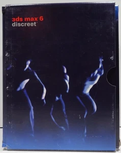 Autodesk 3DS Max 6 Discreet FULL Software & Resources Box 6 COM Upgrade - MAX R4 - Picture 1 of 14