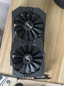 ASUS NVIDIA GeForce ROG STRIX GTX1050Ti 4GB GDDR5 Video Card DP DVI HDMI - Picture 1 of 3