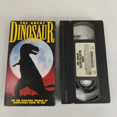 The Great Dinosaur Hunt VHS Used Movie VCR Video Tape  - Image 1 of 2