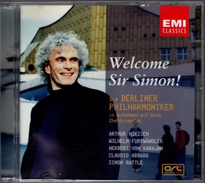 Sir Simon Rattle - Welcome Sir Simon! - Berliner Philharmoniker- 2 CD Album - Bild 1 von 2