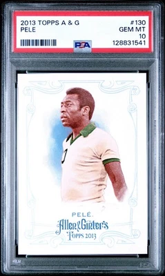 PELE 2013 Allen And Ginter Baseball PSA 10 SOCCER LEGEND - Image 1 of 3