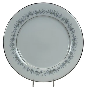 Noritake Contemporary Fine China Marywood 2181 Dinner Plate 10.5" Platinum Trim - Picture 1 of 3