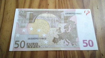 Billet De 50 Euros Première Série 2002 Neuf  Voir.foto Pour L État - Photo 1/4