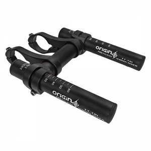 ORIGIN8 Mini Tri Clip-On Bars HBAR OR8 TRI ALY MINI CLIP-ON BLK - Picture 1 of 1