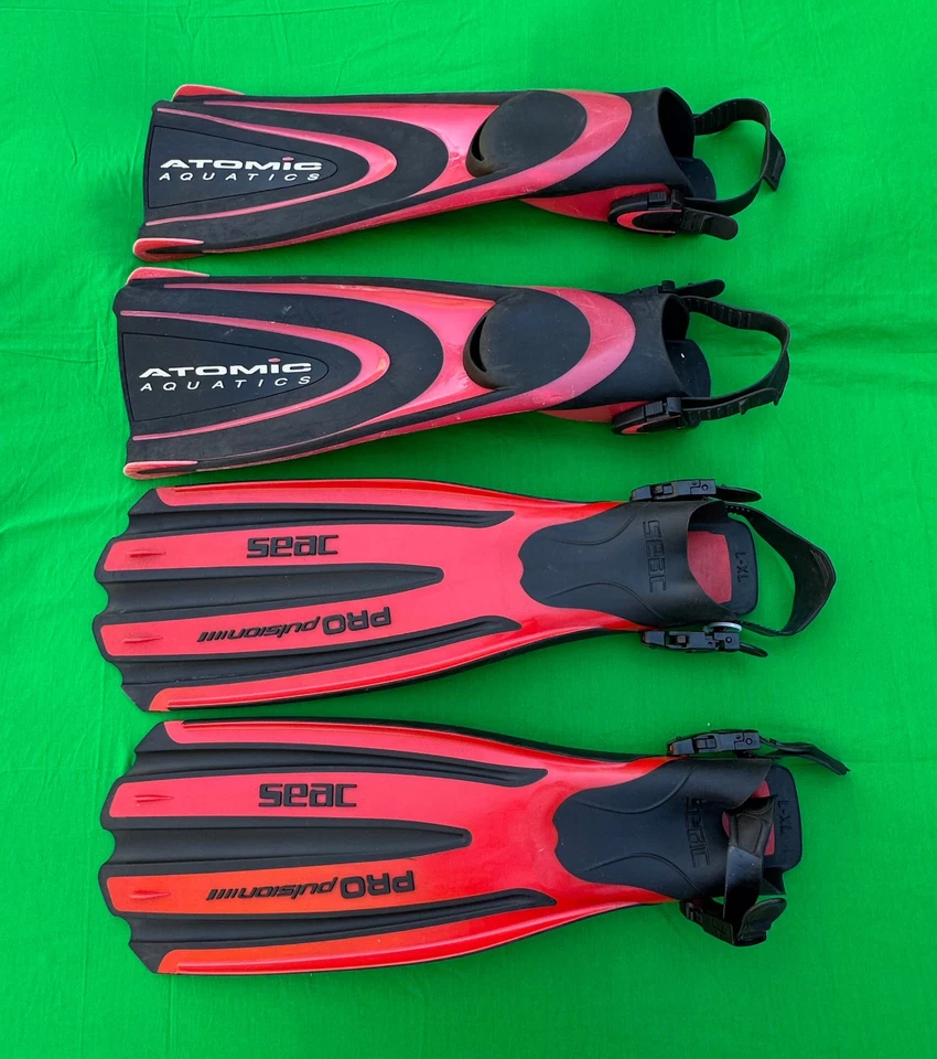 Seac Pro Pulsion / Atomic Aquatics Fins__BITTE LESEN!!! - Bild 1 von 4