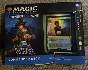 Magic the Gathering Doctor Who Commander Deck Blast from the Past 1st 8 DMGD BOX - Bild 1 von 3