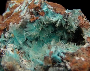 Hermosos cristales AURICHALCITA --- GRECIA Ática LAVRION Minas Kamariza /p986 - Imagen 1 de 10