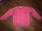 Girls Pink Jumper Age 6 Years 