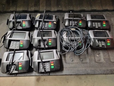 10 VeriFone MX860 Credit Card Payment Terminals w/ Stylus - Image 1 of 4