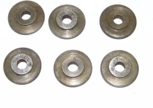 6 New Old Stock Best 1B Pipe Cutter Wheels 1" OD x 1/4" ID x 1/4" Thick - Picture 1 of 4