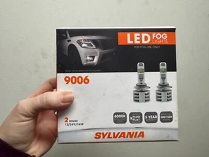 BRAND NEW SYLVANIA 9006 LED FOG LIGHTS 2 BULBS - Picture 1 of 2