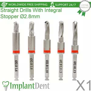 1 x trapano odontoiatrico integrale 2,8 mm strumento odontoiatrico in acciaio inox - Foto 1 di 11