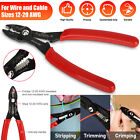 4in1 Wire Electricians Plier Crimper Stripper Cutter Gripping for 12-20AWG Cable