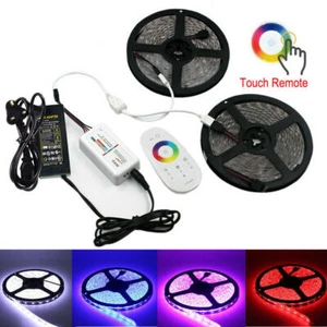 10M LED Strip 5050 RGBW RGBWW Flexbile Tape Lighting + RF Remote Control + Power - Picture 1 of 18