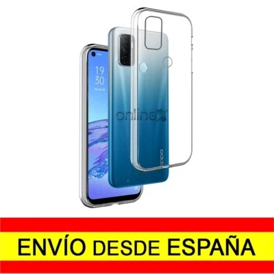 ONLINEX® Funda Silicona para OPPO A53s - A53 2020 -A32 - A11s Carcasa Transparente a4795