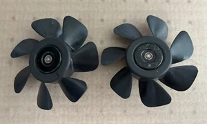 Lot Of 2 Fan Rotors From Delta QFR1212GHE - Picture 1 of 3