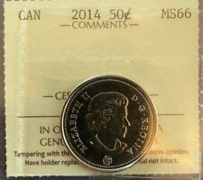 Canada - 50 cents - 2014 - ICCS Certified - MS-66