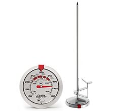 Candy Thermometer Deep Fry Thermometer Meameter With 8 Probe Waterproof Dial No