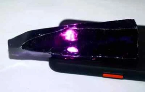 Lab-Created 425 Ct Purple Sapphire Nano Crystal Heat Resistant Ideal for Jewelry - Picture 1 of 4