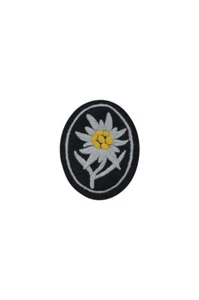 Insignia de manga Edelweiss tropas de montaña de élite - Imagen 1 de 1