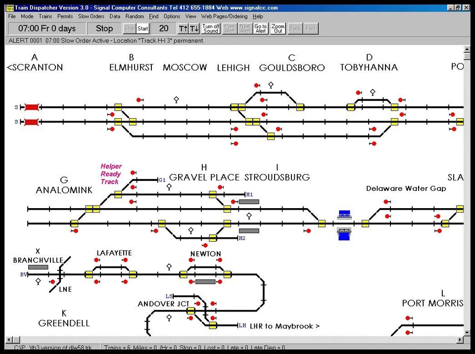 Train Dispatcher 3.5 Software Simulation Game - Image 1 of 1