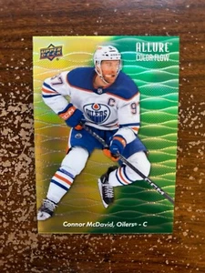 Connor McDavid, Color Flow Yellow-Green #CF-1 - 2023-24 Upper Deck Allure - Picture 1 of 1