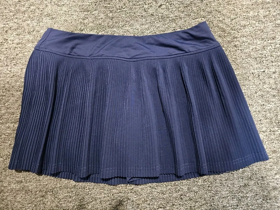 Beach House Size 8 Navy Pleated Swim Skort EUC - Image 1 of 3