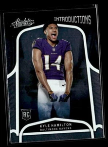 2022 Panini Absolute #INT-20 Kyle Hamilton RC - Picture 1 of 2