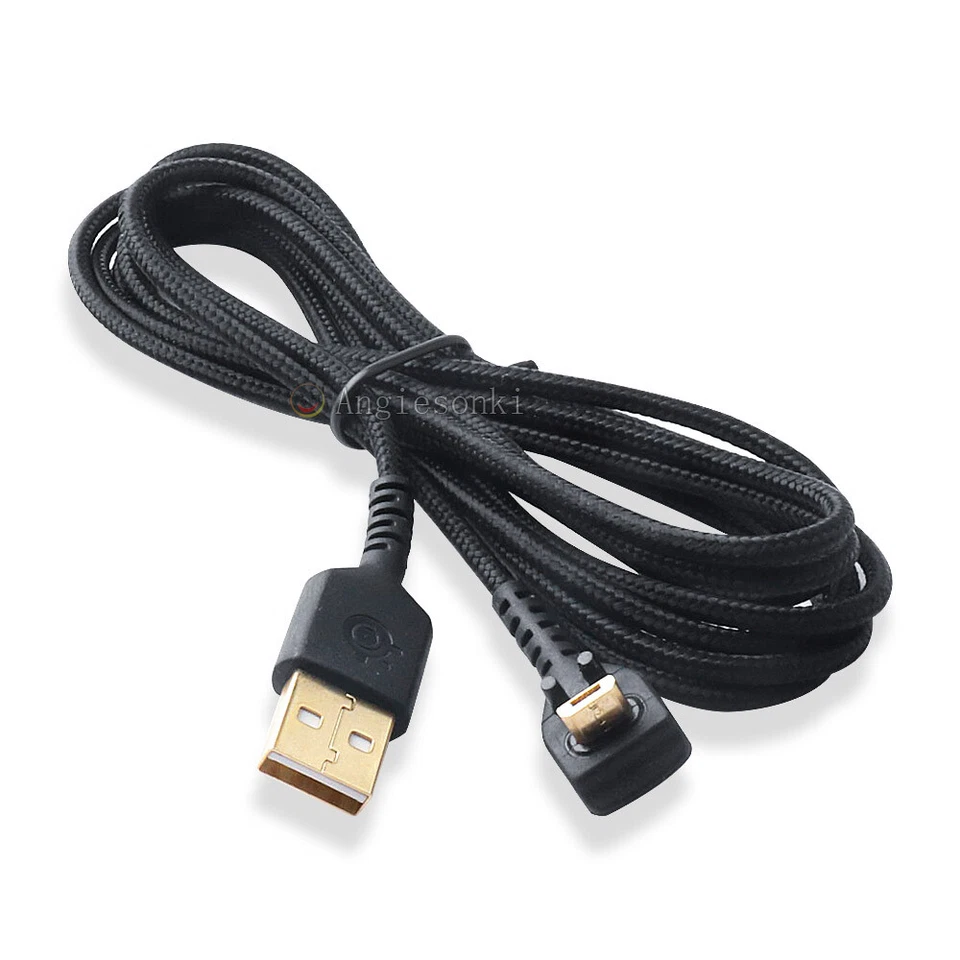 for SteelSeries RIVAL 700 710 Gaming Mouse PVC Rubber Woven USB Charging Cable  - Image 1 of 4