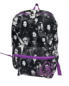 Disney Descendants Rucksack schwarz & lila Allover-Druck 16" x 13" x 5" - Bild 1 von 10
