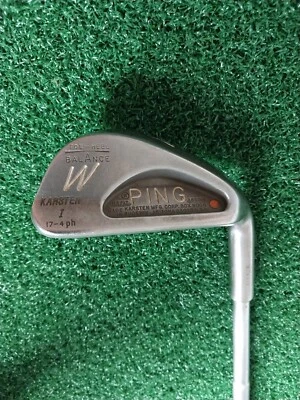 Ping Toe Heel Balance Pitching Wedge Karsten I 17-4 Orange 🍊Dot RH NEEDS GRIP - Image 1 of 4