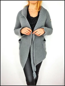 Cárdigan envolvente suéter ODD MOLLY #528 cálido mezcla de mohair-acrílico para mujer - Imagen 1 de 8