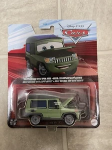 DISNEY PIXAR CARS 2023 MILES AXELROD WITH OPEN HOOD - Picture 1 of 7