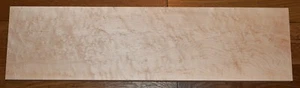 Madera de arce dura ojo de pájaro mediana 24-1/4" x 6-7/16" x 29/32" Luthier - Imagen 1 de 2