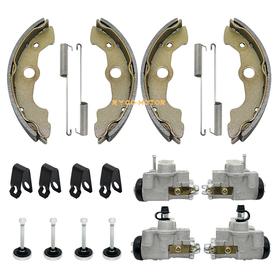 Cilindros y zapatas de rueda de freno delantero para Honda FourTrax Foreman 350 TRX350D 87-89 Foto 1 de 4