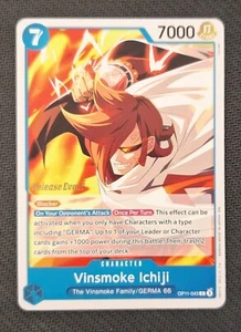 One Piece TCG - OP11-043 - Vinsmoke Ichiji - Prerelease Promo - ENG - Picture 1 of 2