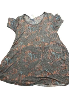Lu LaRoe Perfect T Multicolored XSmall - Picture 1 of 4
