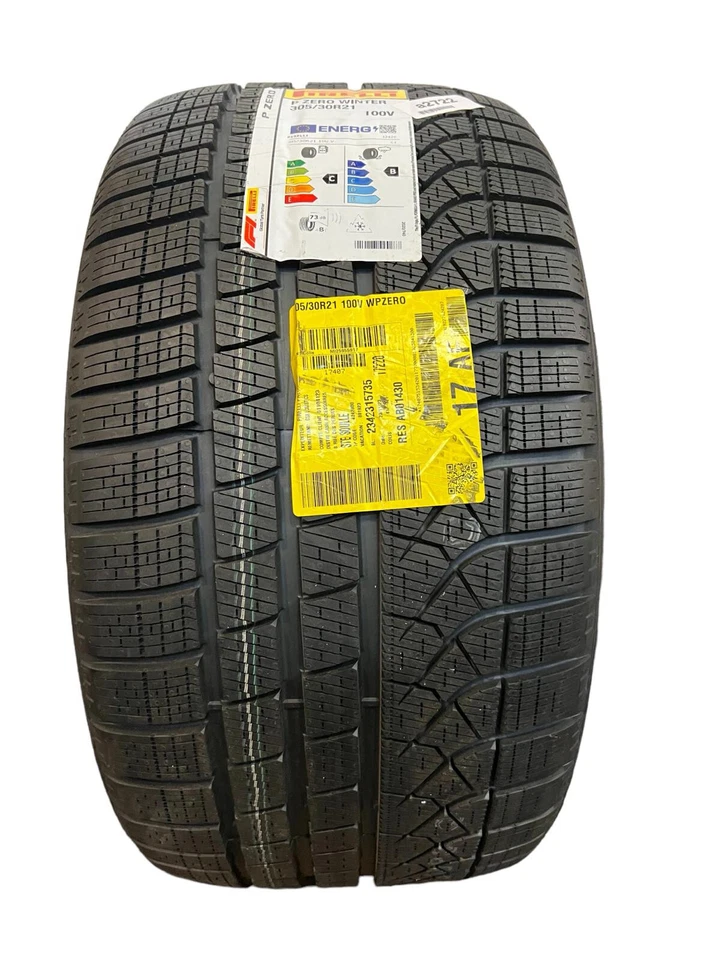 1x Pirelli P Zero Winter M+S 3PMSF 305/30 R21 100V Winterreifen DOT: 4423 NEU!!! - Bild 1 von 3