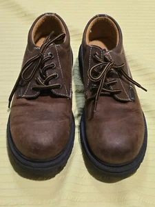 Chaussures Oxford vintage Y2K années 90 bonbons en cuir pour femmes 9 marron semelle épaisse - Photo 1/13