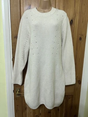  H&M   women’s top Jumper dress  size XL uk 18/20 - Image 1 of 4