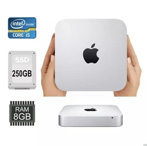 Apple Mac Mini Late 2014 A1347 i5-4278U 8 GB RAM 256GB SSD macOS Mon Mini-PC - Bild 1 von 8