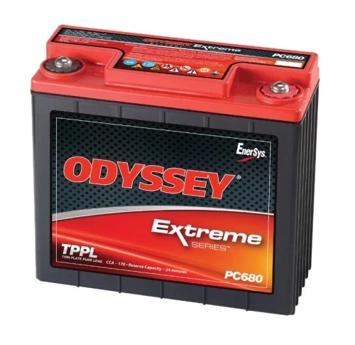 Batterie de moto Odyssey ODS-AGM16L (PC680) 12 V 16 Ah 170 A AGM – ER25