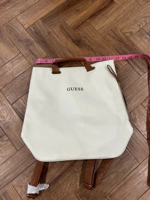 Guess Black Quilted Backpack Rucksack - Image 1 of 4