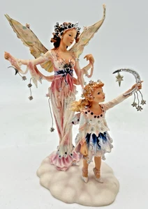 ON SILVER MOONBEAMS FAERIES BY CHRISTINE HAWORTH LEONARDO/ CRISALIS BROKEN TIP - Picture 1 of 12