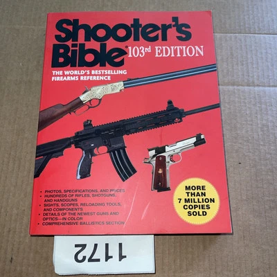 Shooter's Bible, 103rd Edition: The World's Bestselling Firearms.Great Condition Foto 1 de 4